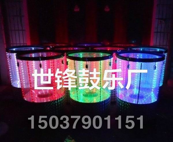 七彩LED水鼓